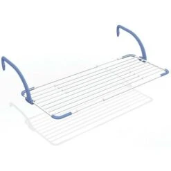 Stendibiancheria Estensibile 110-190 Mt.20 Gimi Extend Acciaio Da Balcone - Salone