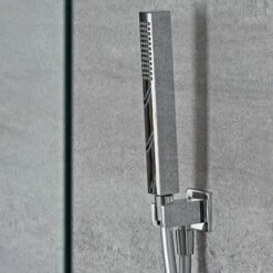 Hudson Reed Kit Doccia Completo Di Doccetta Quadrata&44 Supporto Murale E Flessibile -Stile Bagno 10474633 3