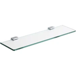 Hudson Reed Mensola Murale In Vetro Per Stanza Da Bagno (120 X 500mm)