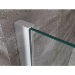 Parete Doccia 8 MM Walk In Reversibile Altezza 200 CM 80 Regolabile 78-80 -Stile Bagno 10653507 4