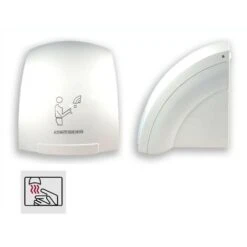 Asciugamani Automatico Elettrico Ad Aria Calda Fotocellula Parete Muro Per Hotel