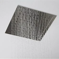 Hudson Reed Trenton Soffione Doccia Fisso - Design Quadrato Ad Incasso Da Soffitto - Acciaio Inox - Controsoffitto Doccia - 280 X 280mm -Stile Bagno 10671142 3