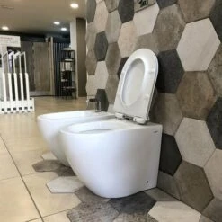 Sanitari A Terra Filo Muro, Linea Tonda -Stile Bagno 10752595 4