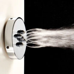 Soffione Doccia Autopulente Bossini Nebulizair Ottone Cromato Diemetro 54 Mm -Stile Bagno 10821204 3