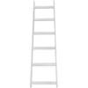 Scaletta Porta Asciugamani In Multistrato Bianca Con 6 Gradini