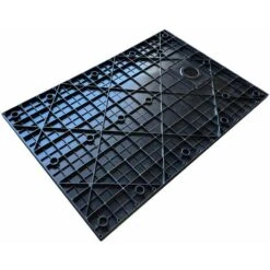 Piatto Doccia In SMC Vetroresina Effetto Pietra H 2,6 Cm Con Piletta Di Scarico Inclusa 80-160 Nero 8 Piatto Doccia In SMC Vetroresina Effetto Pietra H 2,6 Cm Con Piletta Di Scarico Inclusa 80-160 Nero -Stile Bagno 11251683 4