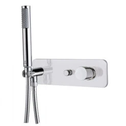 Kit Miscelatore Monocomando 2 Vie Di Bossini Con Deviatore, Doccia Zen E Flessibile