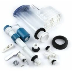 Hudson Reed Richmond Sanitario WC Monoblocco Tradizionale Con Cassetta E Sedile - Ceramica Bianca Glassata - Design Vintage Da Terra - 820 X 470 X 690mm -Stile Bagno 11424273 3