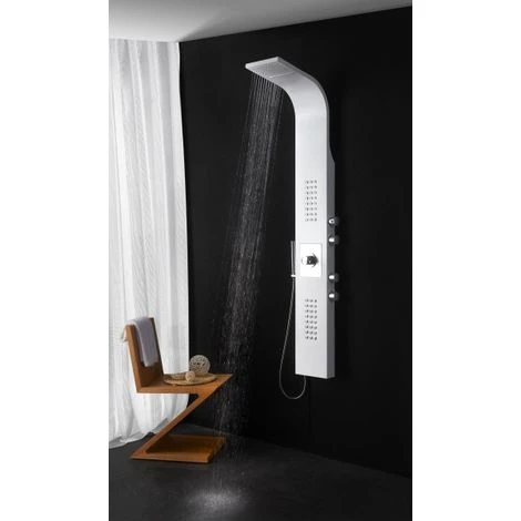 Sistema Doccia, Colonna Doccia Termostatica SEDAL - Bianco - 8815 2 Sistema Doccia, Colonna Doccia Termostatica SEDAL - Bianco - 8815 - immagine 2