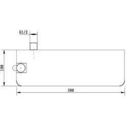 Mensola Portasapone Per Doccia DS40 Con Gancio A Muro E Supporto Per Doccetta - Flessibile E Doccetta Opzionali Senza Flessibile, Senza Doccetta -Stile Bagno 11436715 4