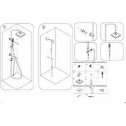 Colonna Doccia A Ponte Con Soffione Cervicale Circolare -Stile Bagno 11687951 3