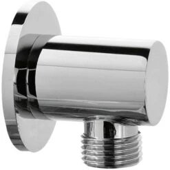 Presa Acqua Modello Tondo Colore Cromo Damast 13801 Cromo