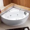 Bagno Italia Vasca Idromassaggio Cm 135x135 Con Poggiatesta Rubinetteria Inclusa