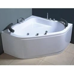 Bagno Italia Vasca Idromassaggio Cm 130x130 Con 8 Idrogetti Per Due Persone