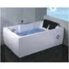 Bagno Italia Vasca Da Bagno Idromassaggio 185x120 Cm 2 Persone 14 Getti Radio Cromoterapia