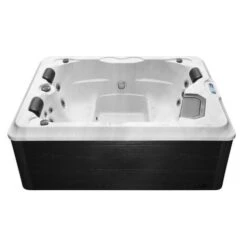 Bagno Italia Minipiscina Idromassaggio Da Cm 210x160 Cm Mini Piscina 3 Posti Pompa Whirlpool E Airpool -Stile Bagno 12227672 3