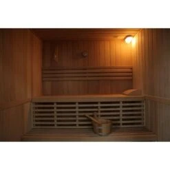 Bagno Italia Sauna Finlandese 153x110 Cm 3 Posti In Legno Canadese Accessori Inclusi -Stile Bagno 12227747 4