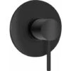 Miscelatore Doccia Incasso 1 Uscita Piralla Iseo 0SUYO410A19 Nero Opaco - 1 Uscita