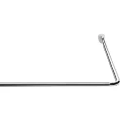 Ridder 595000-350 Bastone Universale Per Tenda Doccia, Diametro 25 Mm, In Cromo