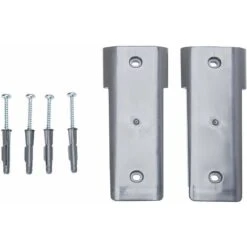 Cornat Parete Lavandino Con Scarico E Troppopieno, In Plastica, 550 mm, 1 pezzo, Granito, Wagb5526 -Stile Bagno 12769637 4