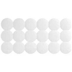 Gedy Tappeto Antiscivolo G-Giotto Bianco Gomma 0,5x79x39,5 Cm