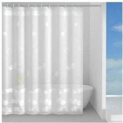 Gedy Tenda Doccia Pvc Vinile Peva G-Strudel Pvc 200x120x0,1 Cm