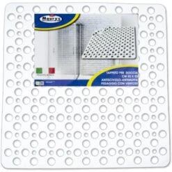 MAURY'S TAPPETO DOCCIA 53X53CM BIANCO