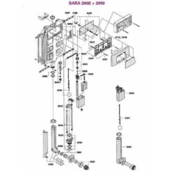 Confezione Sede Estraibile Completa Telaio E Sede Sfera Per Cassette Pucci 6594 Telaio -Stile Bagno 12957392 4