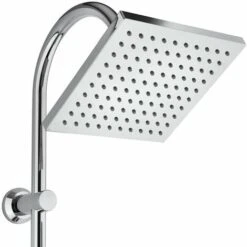 Colonna Doccia Per Presa Acqua Modello Quadrato Piralla Savona 0HR00846D16 Cromo -Stile Bagno 12993873 4