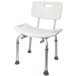 Sedia Per Doccia Vasca Con Schienale Sedile Plus Portata 135Kg