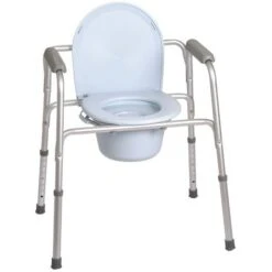 Sedia Comoda 4 Funzioni In 1 Rialzo Water Supporto Per Water Sedile Per Doccia