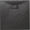 Piatto Doccia Antracite Effetto Pietra Mod. Blend 80x80 Cm Quadrato
