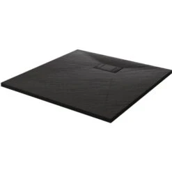 Piatto Doccia Antracite Effetto Pietra Mod. Blend 80x80 Cm Quadrato -Stile Bagno 13392281 3