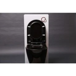 WC Sospeso B-8030 Nero Con Sedile Soft-close -Stile Bagno 13941011 3