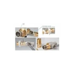 Rubinetto Galleggiante Globus 1/2 Ottone Con Asta E Innesto Rapido Cassetta -Stile Bagno 14360898 3