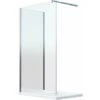 Parete Doccia Walk-in Angolare Doppio Vetro 8 Mm Reversibile 68-70 X 88,5-90,5 H 200 Cm