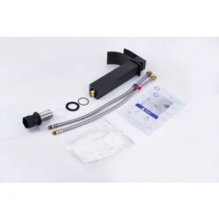 Cecipa Rubinetto Alta A Cascata Per Lavabo Miscelatori Monocomando Per Lavabi Rubinetto Cascata Bagno Miscelatore Lavabo Bagno Acqua Fredda E Calda -Stile Bagno 14370960 4