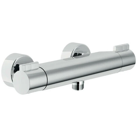 Miscelatore Termostatico Esterno Nobili Per Doccia Cromato AB87030CR 1 Miscelatore Termostatico Esterno Nobili Per Doccia Cromato AB87030CR