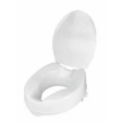 155061 Rialzo Per Wc Universale H=10 Cm Con Coperchio, Portata Max 150 Kg IDRAL