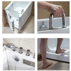 Vasca Per Anziani Modello Light Blue 1015x720x1000 Mm Apertura A SINISTRA -Stile Bagno 14908650 4