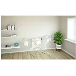 Colombo Stendibiancheria Con Ali Glam 18 Metri Antiruggine -Stile Bagno 16010543 5