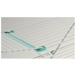 Colombo Stendibiancheria DOUBLE In Alluminio, Con Altezza Regolabile In Due Posizioni, Antiruggine, Leggero Con 30 Metri Di Stenditura. -Stile Bagno 16010577 3