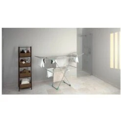 Colombo Stendibiancheria DOUBLE In Alluminio, Con Altezza Regolabile In Due Posizioni, Antiruggine, Leggero Con 30 Metri Di Stenditura. -Stile Bagno 16010577 4