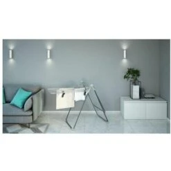 Colombo Stendibiancheria Con Portabiti TITANO Porta 15 Kg Di Biancheria, 20 Metri Di Stenditura, Con Ruote, Griglie In Acciaio Inox -Stile Bagno 16010590 3