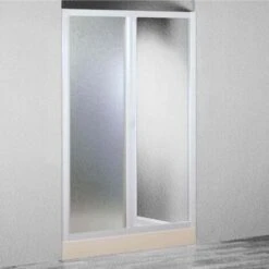 Porta Doccia Scorrevole In Acrilico Mod. Smart Con Apertura Laterale 100 Cm -Stile Bagno 16042277 3