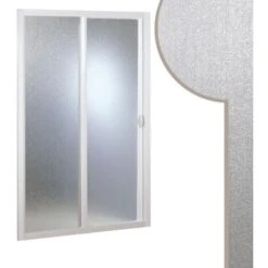 Porta Doccia Scorrevole In Acrilico Mod. Smart Con Apertura Laterale 100 Cm -Stile Bagno 16042277 4