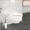 Toilette Sospesa Muro Wc Sedile Soft Close Sedile Toilette Kit Montaggio Bianco