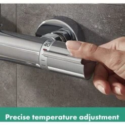 Hansgrohe - Miscelatore Termostatico Per Vasca/doccia Versostat², Colore: Cromato -Stile Bagno 16350831 4