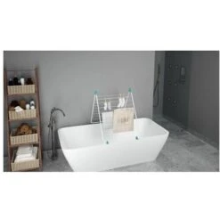 Colombo Stendibiancheria SIMPLE Per Vasca Da Bagno 10 Metri Di Stenditura In Acciaio Verniciato -Stile Bagno 16525086 3