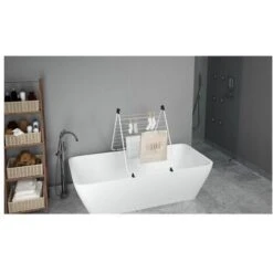 Colombo Stendibiancheria SIMPLE Per Vasca Da Bagno 10 Metri Di Stenditura In Acciaio Verniciato -Stile Bagno 16525086 4